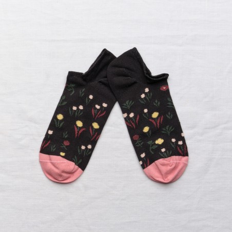 chaussettes - bonne maison -  Semis - Noir - femme - homme - mixte